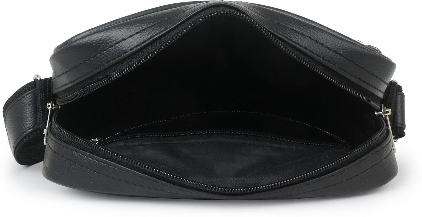 Falcon PU Leather Men’s Sling Bag