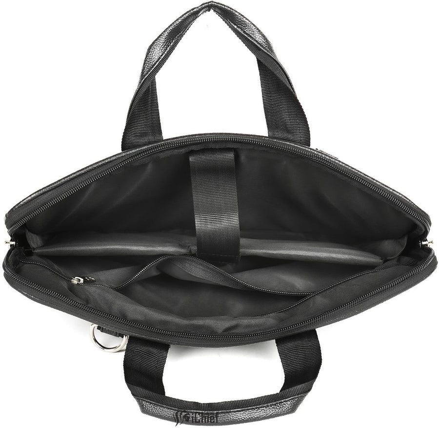 WhiteLine Bottom Expandable Laptop Messenger Bag for Men