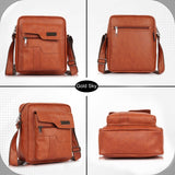 MetroEdge Premium Vegan Leather Sling Bag