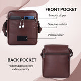UrbanEdge Premium Vegan Leather Men’s Sling Bag