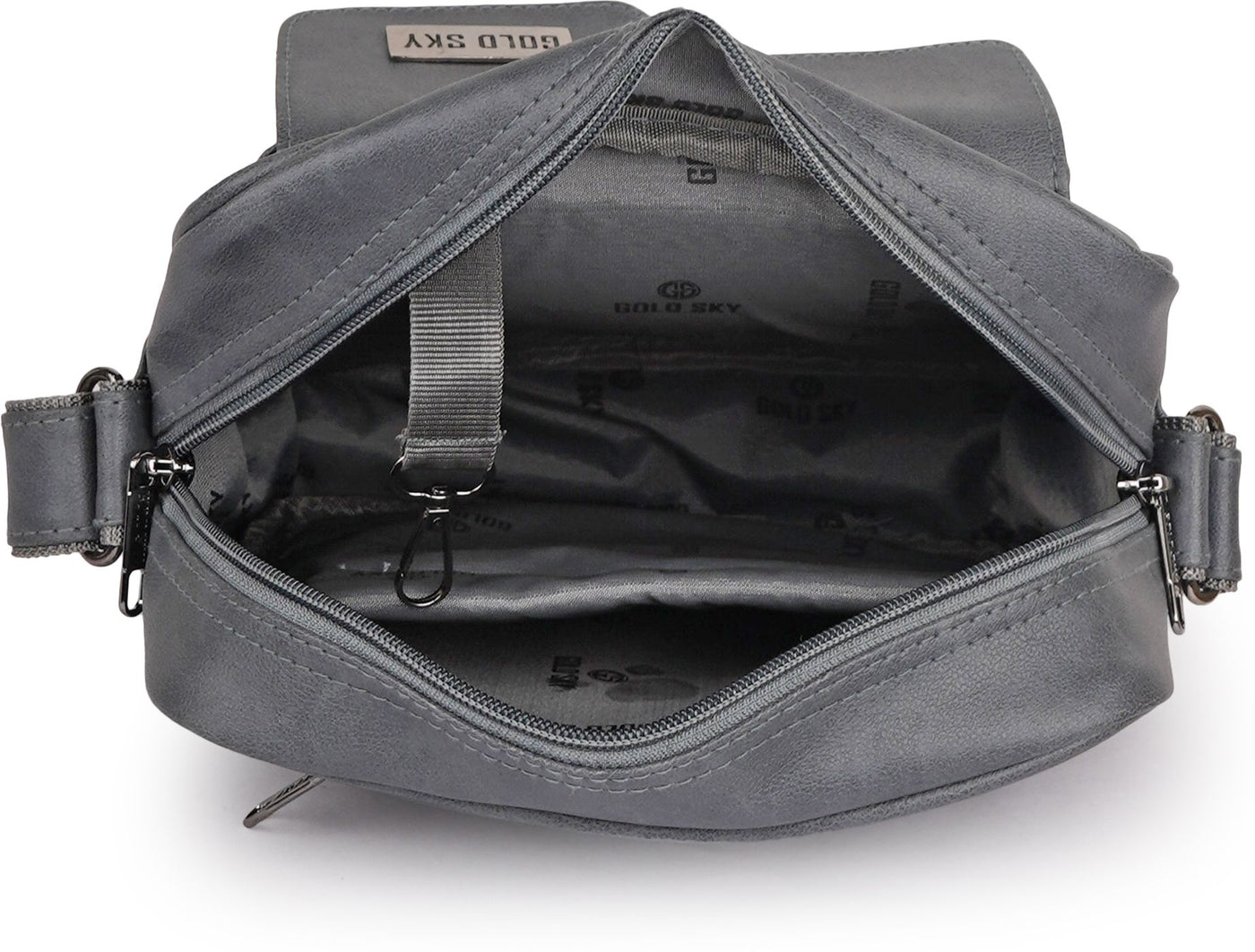 MetroEdge Premium Vegan Leather Sling Bag
