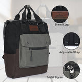 MIDSHIP Voyager Canvas Backpack with Handle