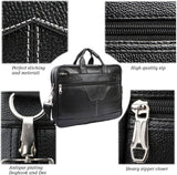 FlutterX Dual Compartment Expandable Laptop Messenger Office Bag