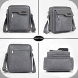 MetroEdge Premium Vegan Leather Sling Bag