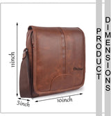 Falcon PU Leather Men’s Sling Bag