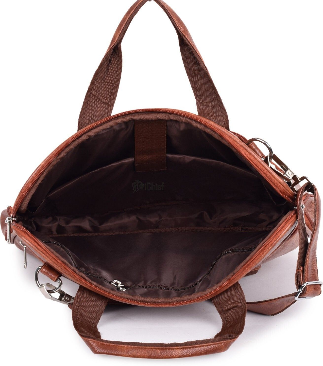 WhiteLine Bottom Expandable Laptop Messenger Bag for Men