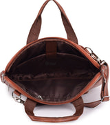WhiteLine Bottom Expandable Laptop Messenger Bag for Men