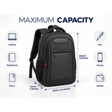 Nylon Oxford Fabric Laptop Backpack with Chest Strap