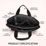 UrbanFlex Expandable Vegan Leather Messenger Bag