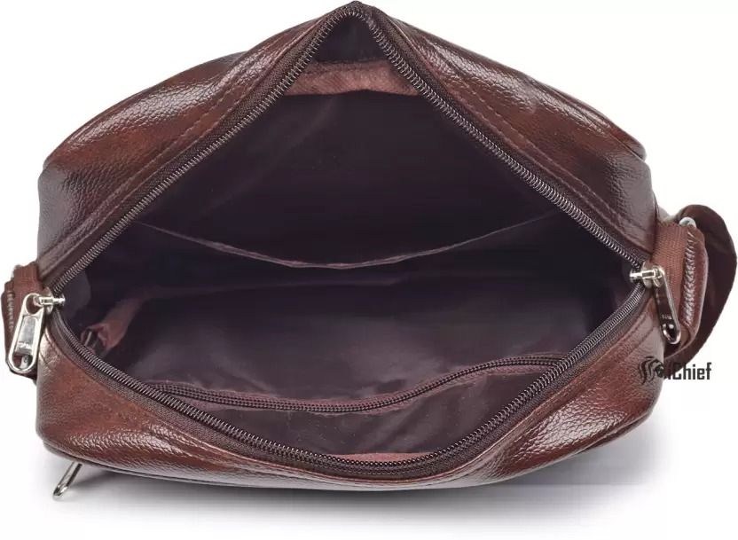 Shade PU Leather Men’s Sling Bag