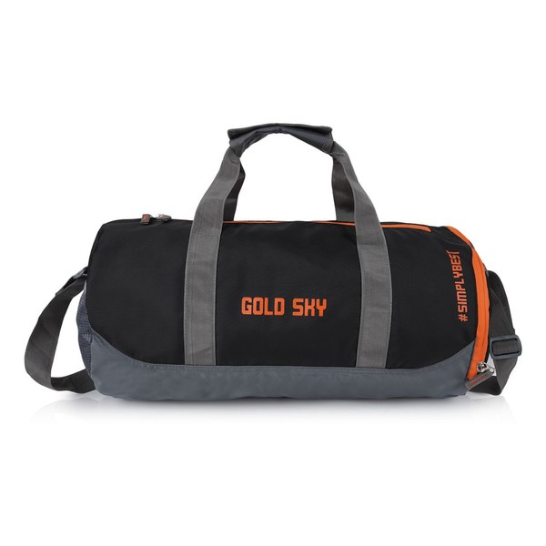 Aeris Polyester Gym Bag with Dedicated Shoe Compartment