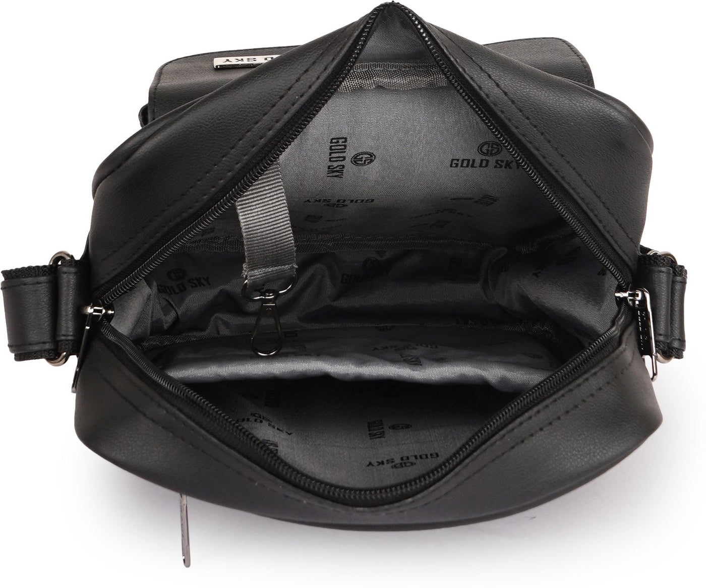 MetroEdge Premium Vegan Leather Sling Bag