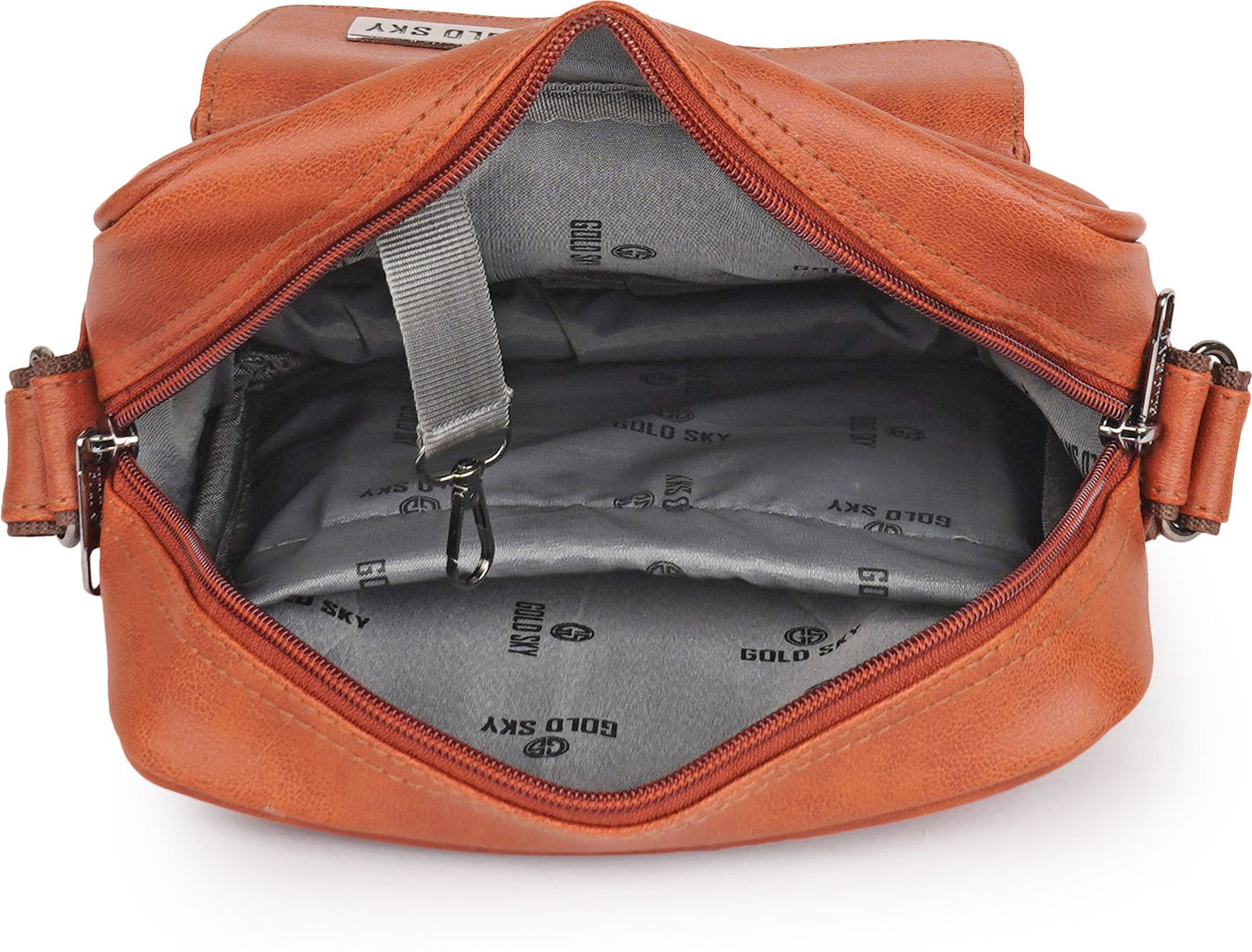 MetroEdge Premium Vegan Leather Sling Bag