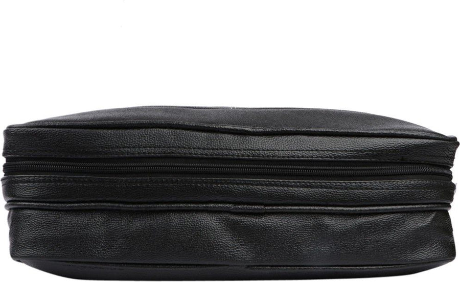 FlutterX Dual Compartment Expandable Laptop Messenger Office Bag