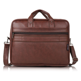 UrbanSplit Vegan Leather Messenger Bag