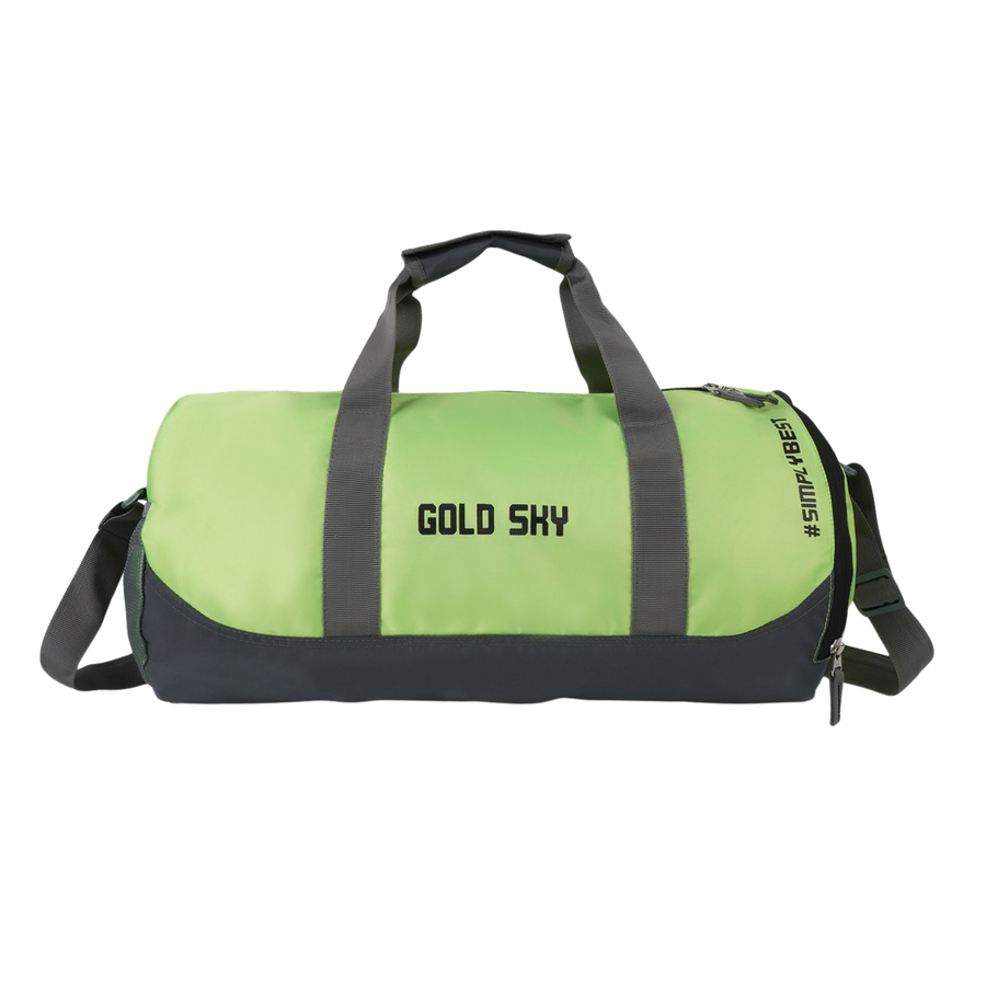 Aeris Polyester Gym Bag with Dedicated Shoe Compartment