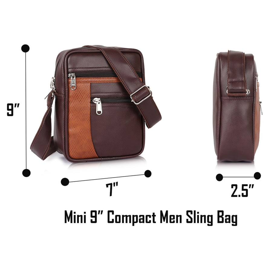 Mini 9 inch Side Sling bag for Men & Women