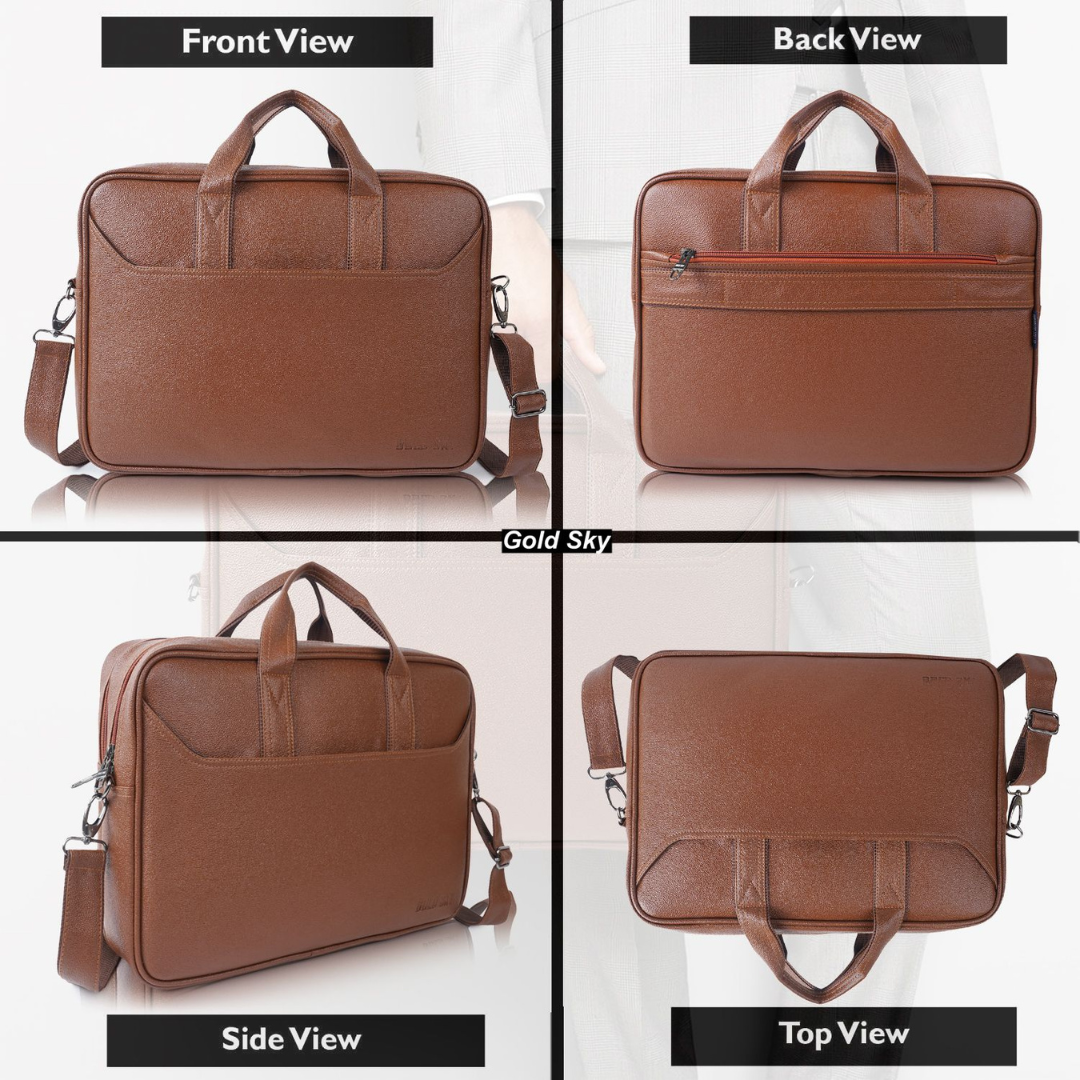 Elite Premium 16 Inch Laptop Office Shoulder Messenger Bag