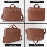 Elite Premium 16 Inch Laptop Office Shoulder Messenger Bag