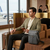 UrbanEdge Premium Vegan Leather Men’s Sling Bag