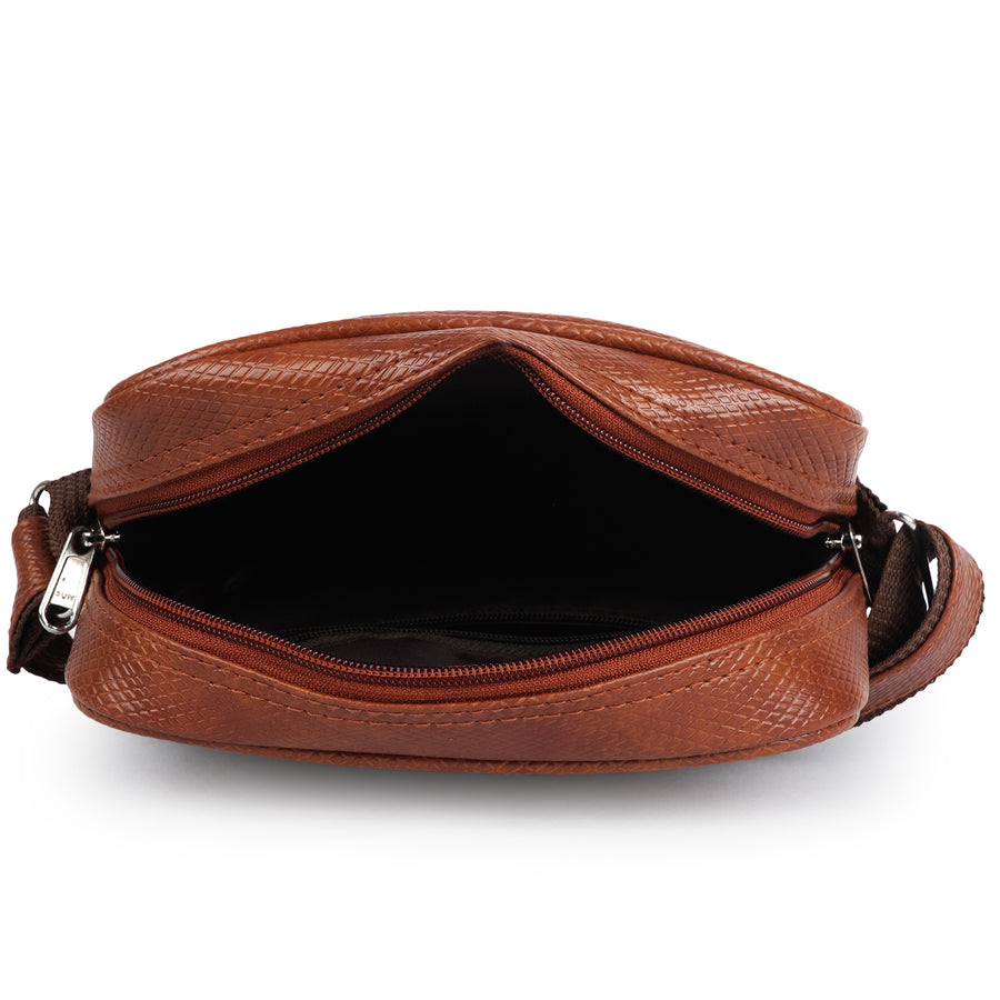 TravelMate X10 Vegan Leather Travel Sling Bag