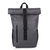Vantior Premium Vegan Leather Roll Top Backpack