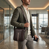 TravelMate X10 Vegan Leather Travel Sling Bag