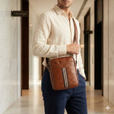 TravelMate X10 Vegan Leather Travel Sling Bag
