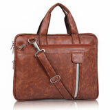 WhiteLine Bottom Expandable Laptop Messenger Bag for Men