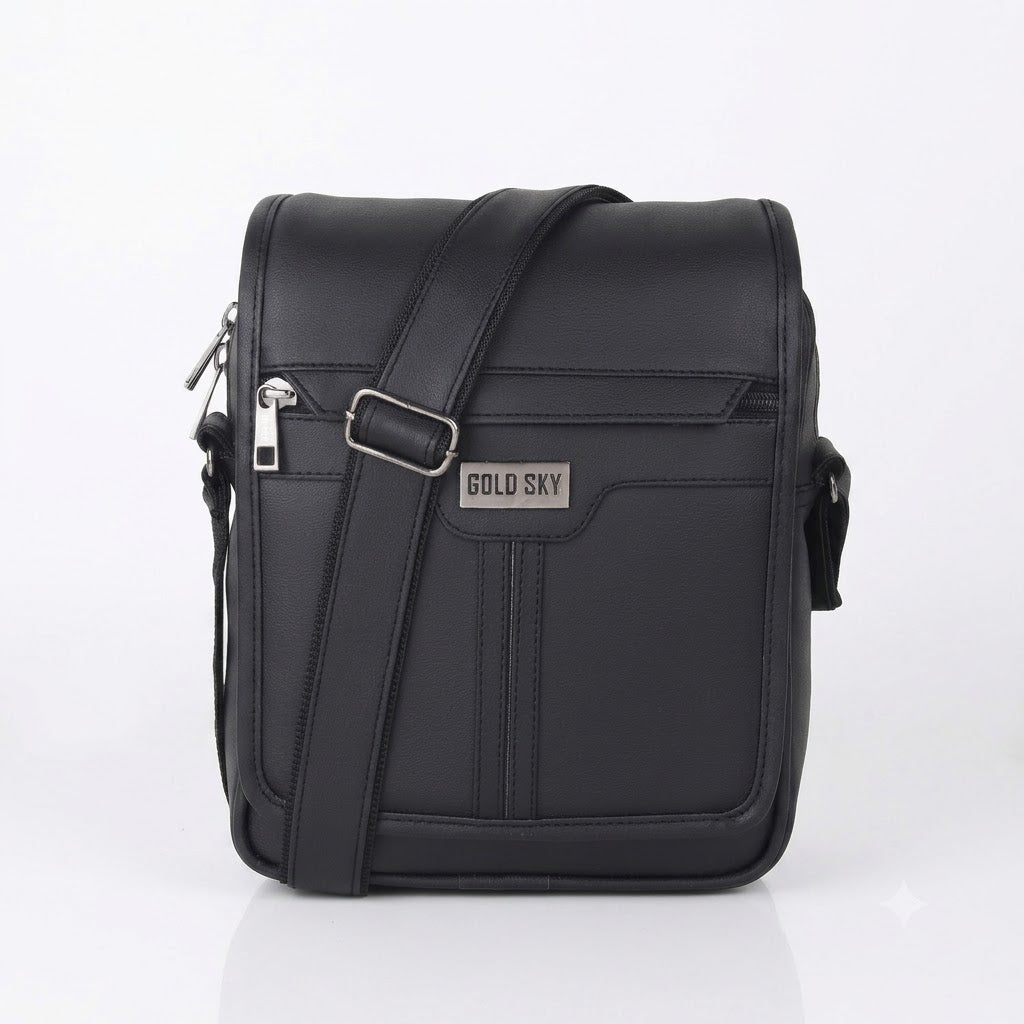 UrbanEdge Premium Vegan Leather Men’s Sling Bag