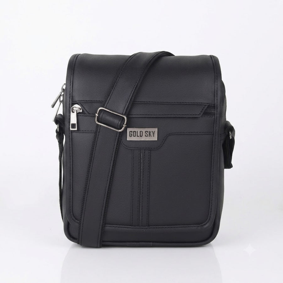 UrbanEdge Premium Vegan Leather Men’s Sling Bag