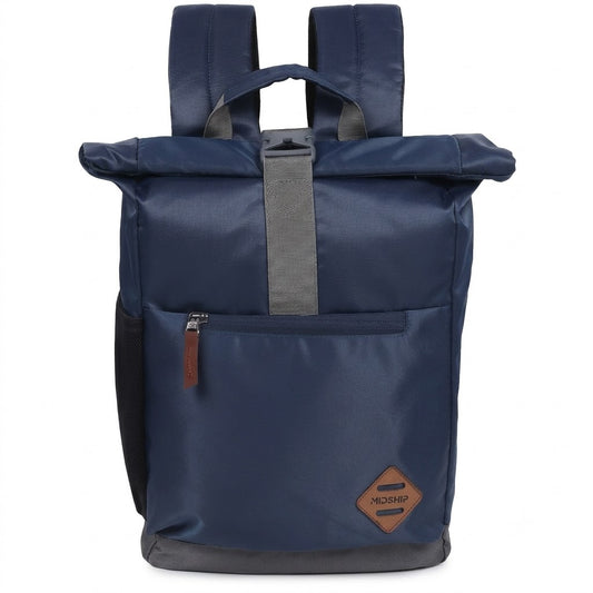 MIDSHIP Navigator 15" Nylon Roll Top Backpack - 15 L