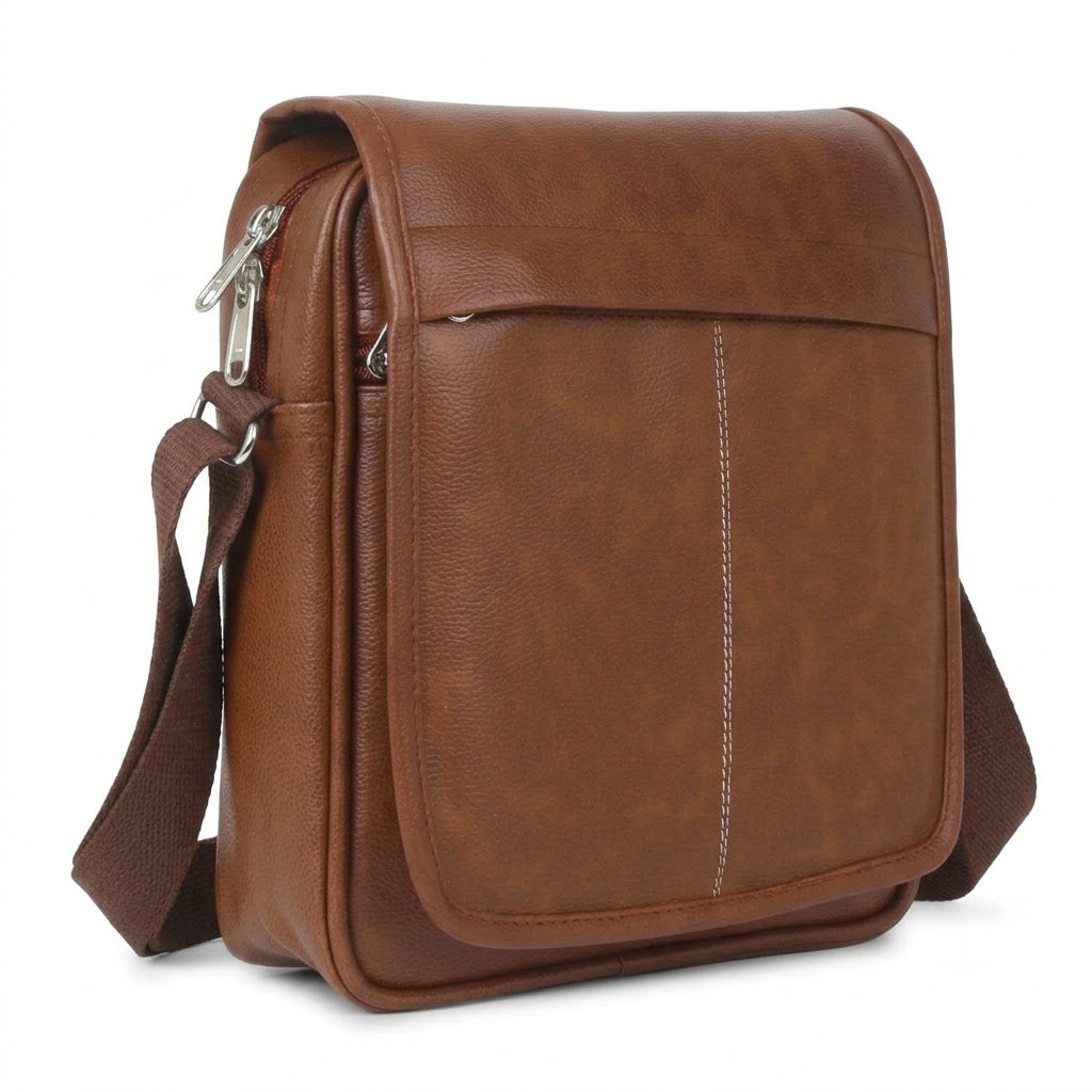 UrbanCruze PU Leather Men’s Sling Bag