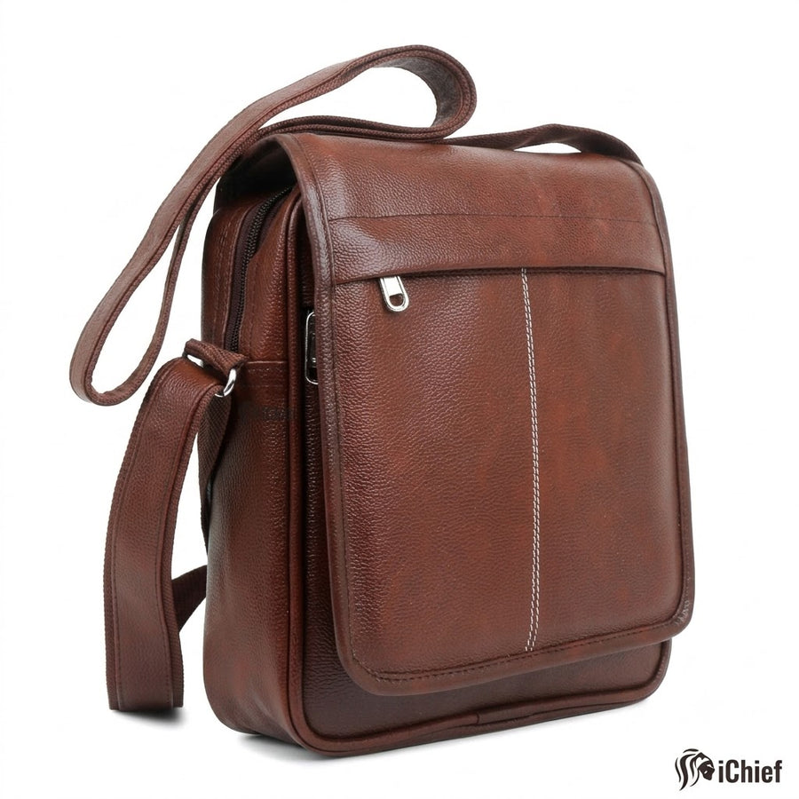 UrbanCruze PU Leather Men’s Sling Bag