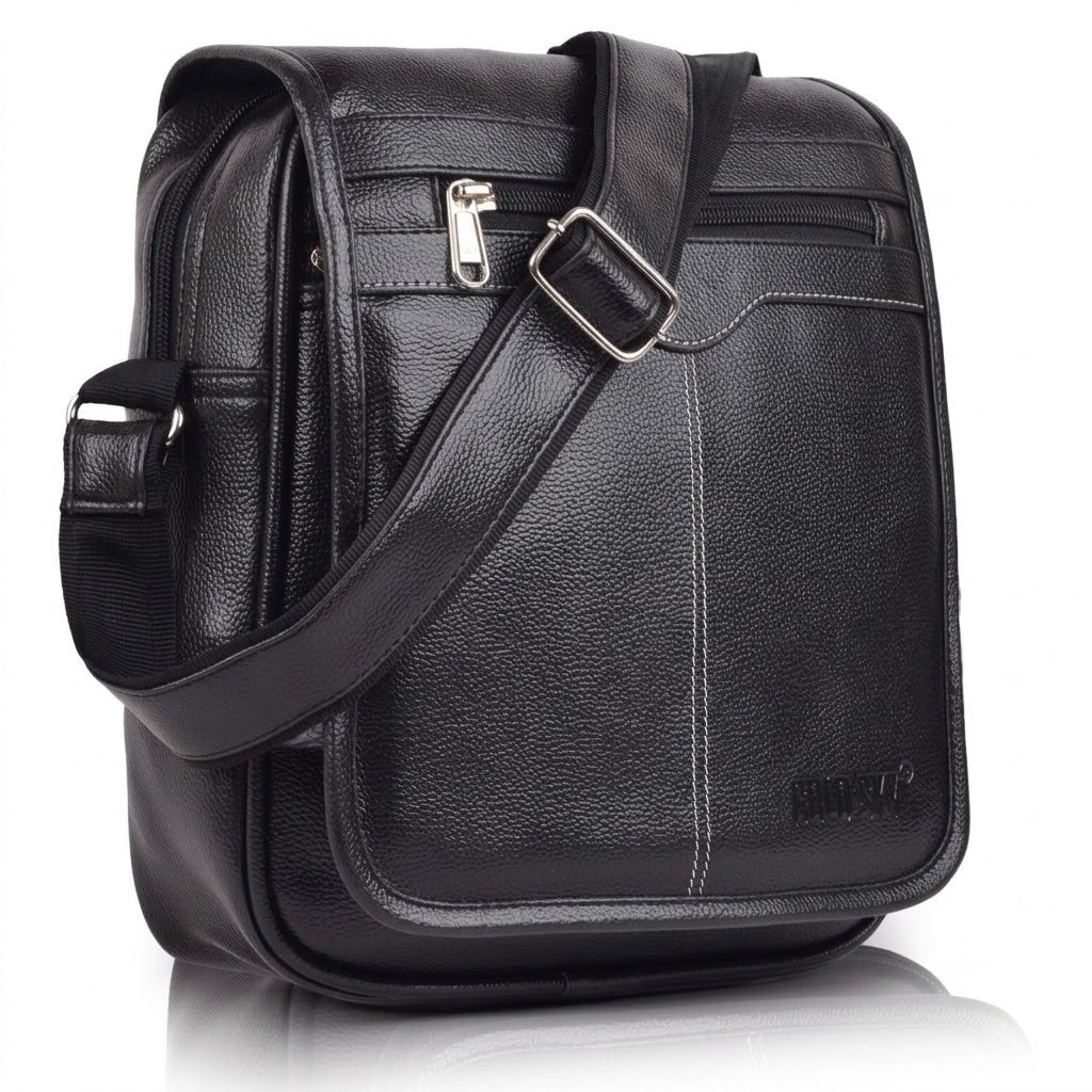 Shade PU Leather Men’s Sling Bag