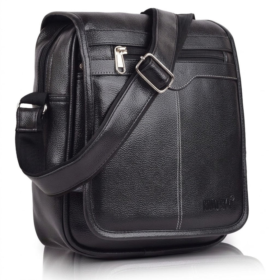 Shade PU Leather Men’s Sling Bag